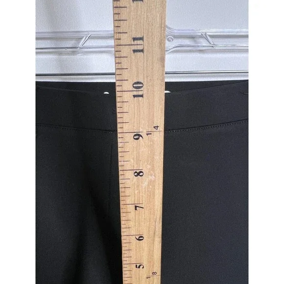 Betabrand Pants Womens Medium Petite Black Classic Bootcut Dress Pant Yoga Pants - Picture 7 of 12